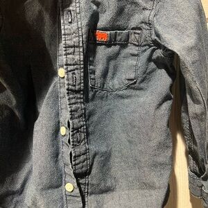 Carter's Blue Button Down Shirt for Kids